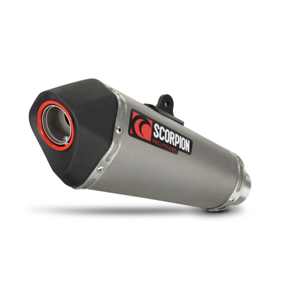 Scorpion Exhaust Yamaha YZF-R25, 2014-19 / YZF-R3, 2015-Current 2014 - 2021 Serket Taper Slip-on Titanium Sleeve